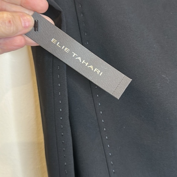 ELIE TAHARI FERRIS SKIRT NWT 95% VIRGIN WOOL LINED SIDE ZIP SIZE 8 - Picture 4 of 6